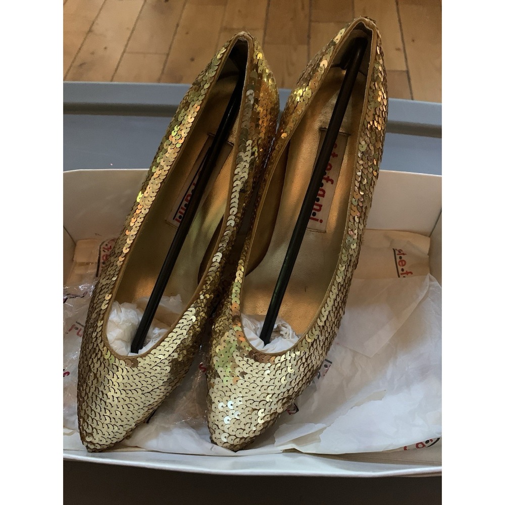 Stefani‎ Womens 7.5 Sequined Heels